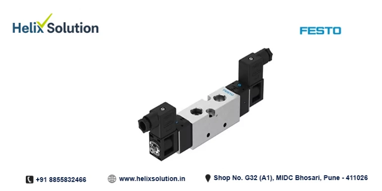 Festo Air Pneumatic Double Solenoid Valve - VUVS Series
