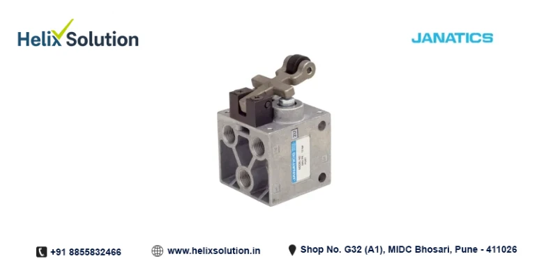 Janatics Pneumatic Roller Lever - DP Series