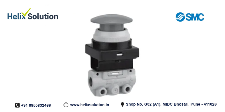 SMC Air Pneumatic Mechanical Push Button Valve