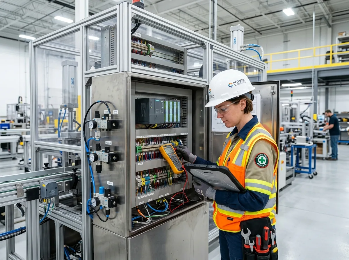 Helix Solution Technical Support Field Engineer Troubleshooting Machinery